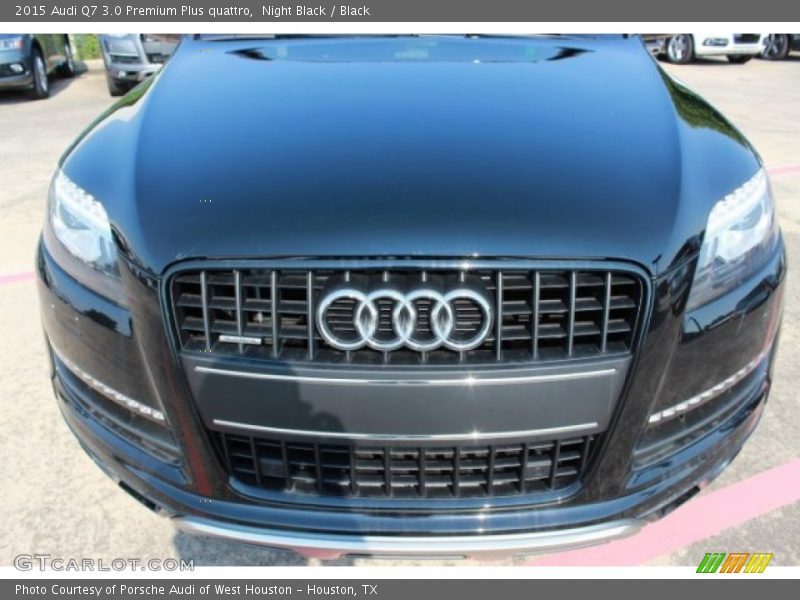 Night Black / Black 2015 Audi Q7 3.0 Premium Plus quattro