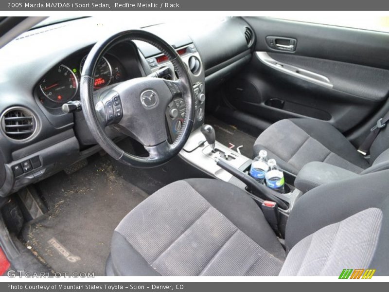  2005 MAZDA6 i Sport Sedan Black Interior