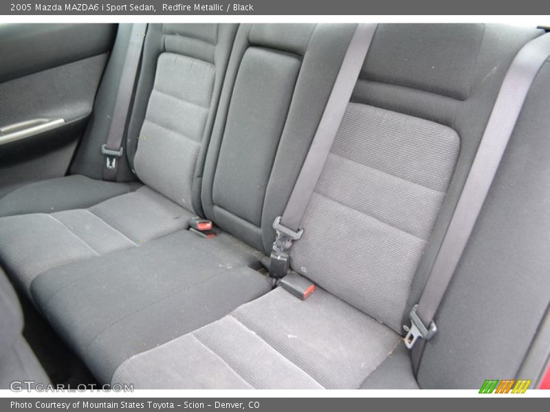 Redfire Metallic / Black 2005 Mazda MAZDA6 i Sport Sedan