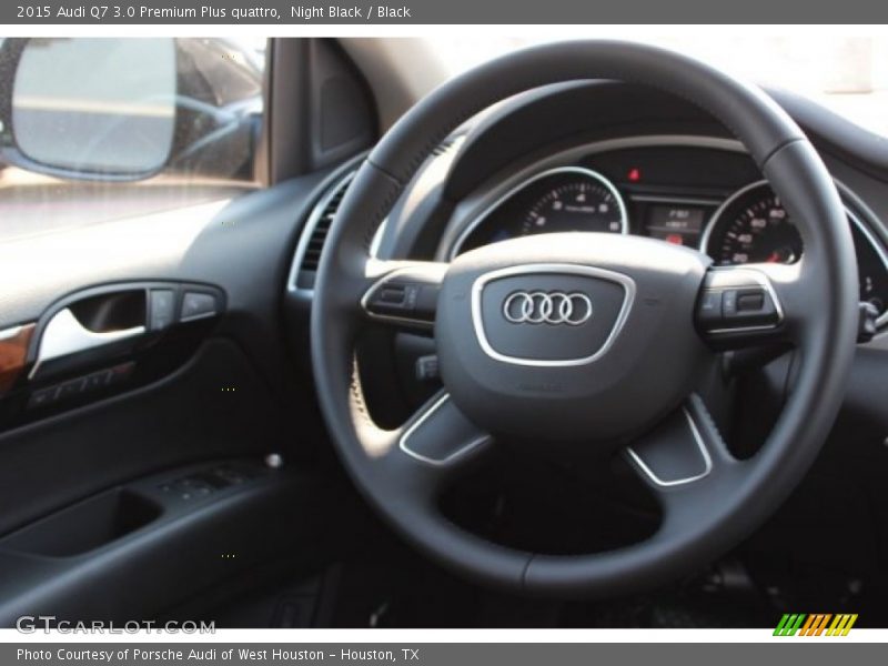 Night Black / Black 2015 Audi Q7 3.0 Premium Plus quattro