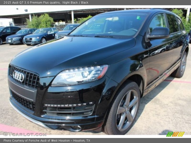 Night Black / Black 2015 Audi Q7 3.0 Premium Plus quattro