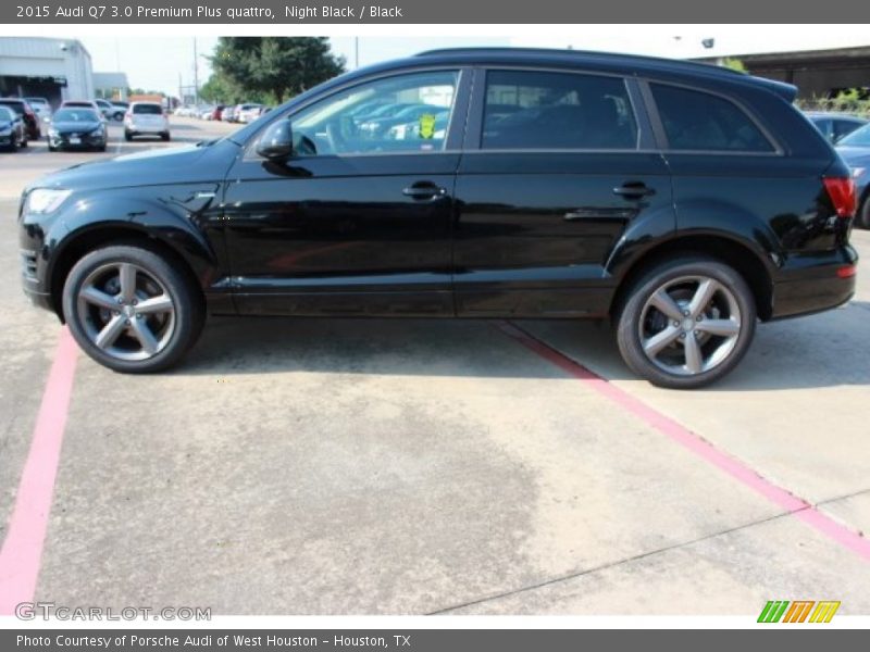 Night Black / Black 2015 Audi Q7 3.0 Premium Plus quattro