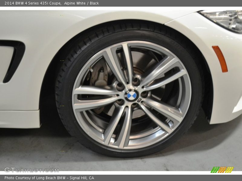 Alpine White / Black 2014 BMW 4 Series 435i Coupe