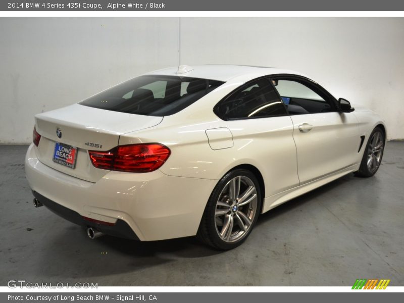 Alpine White / Black 2014 BMW 4 Series 435i Coupe