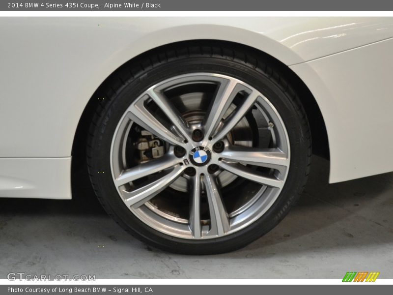 Alpine White / Black 2014 BMW 4 Series 435i Coupe