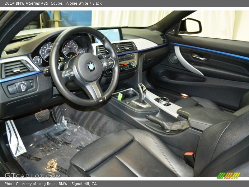 Alpine White / Black 2014 BMW 4 Series 435i Coupe