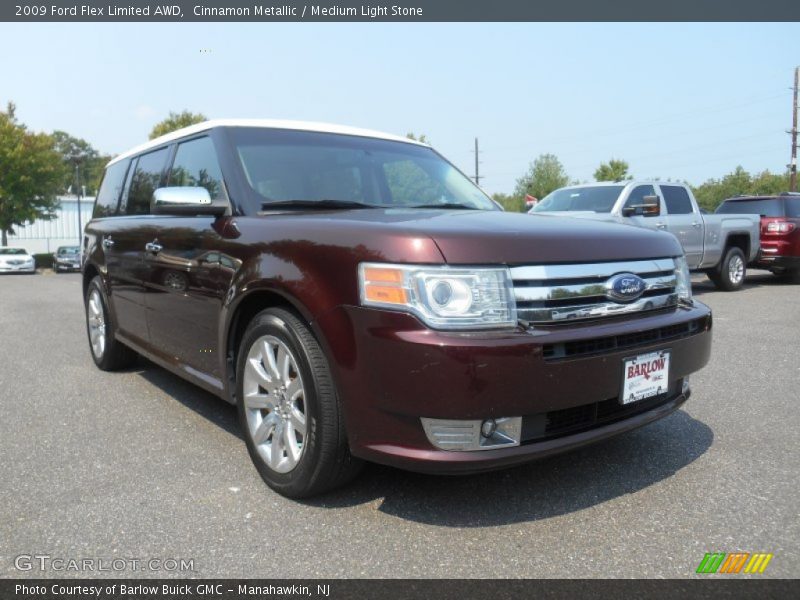 Cinnamon Metallic / Medium Light Stone 2009 Ford Flex Limited AWD