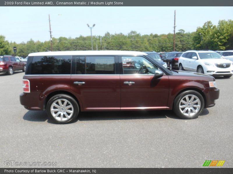 Cinnamon Metallic / Medium Light Stone 2009 Ford Flex Limited AWD