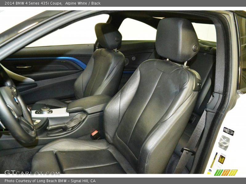 Alpine White / Black 2014 BMW 4 Series 435i Coupe