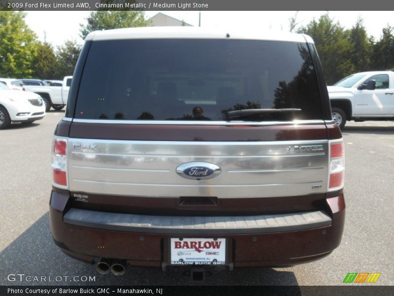 Cinnamon Metallic / Medium Light Stone 2009 Ford Flex Limited AWD