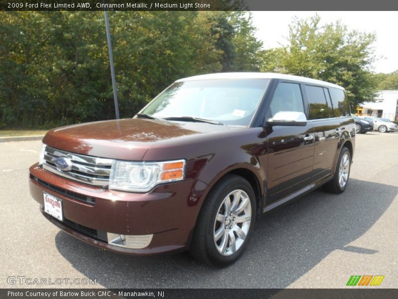 Cinnamon Metallic / Medium Light Stone 2009 Ford Flex Limited AWD