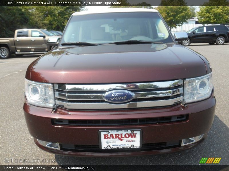 Cinnamon Metallic / Medium Light Stone 2009 Ford Flex Limited AWD