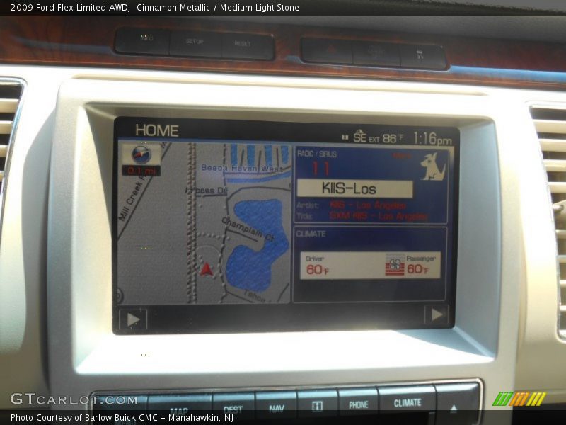 Cinnamon Metallic / Medium Light Stone 2009 Ford Flex Limited AWD