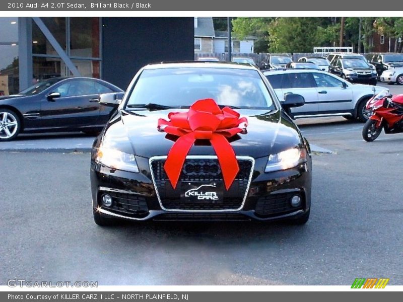 Brilliant Black / Black 2010 Audi A4 2.0T Sedan