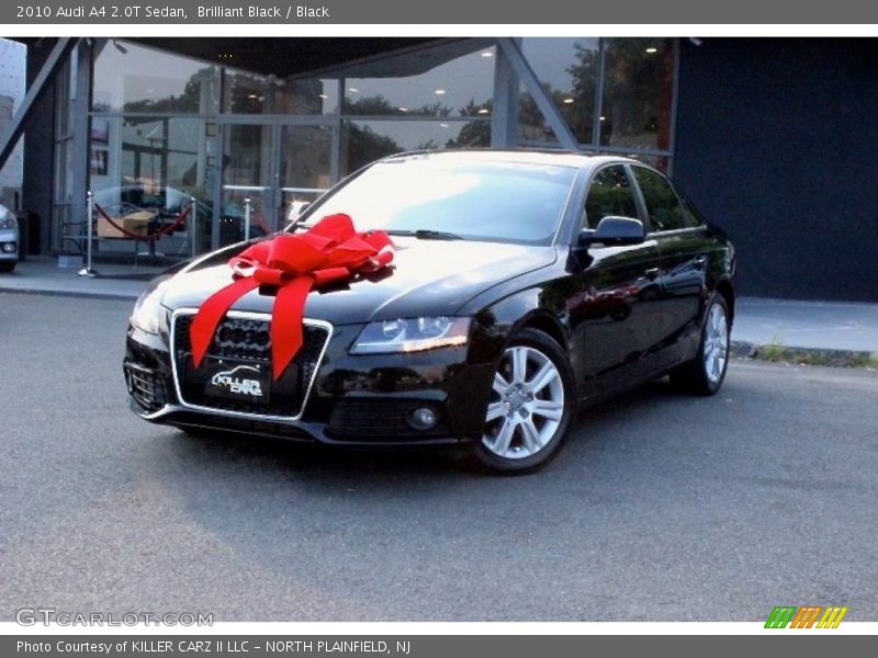 Brilliant Black / Black 2010 Audi A4 2.0T Sedan