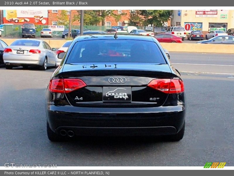 Brilliant Black / Black 2010 Audi A4 2.0T Sedan