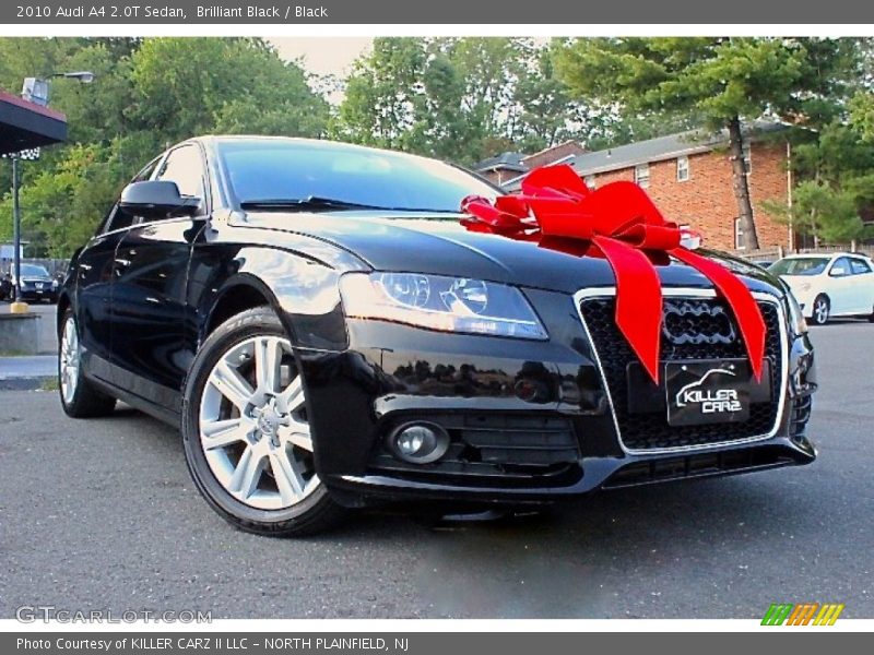 Brilliant Black / Black 2010 Audi A4 2.0T Sedan