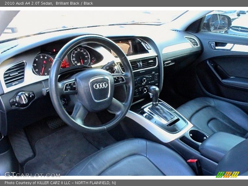 Brilliant Black / Black 2010 Audi A4 2.0T Sedan