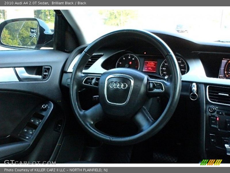Brilliant Black / Black 2010 Audi A4 2.0T Sedan