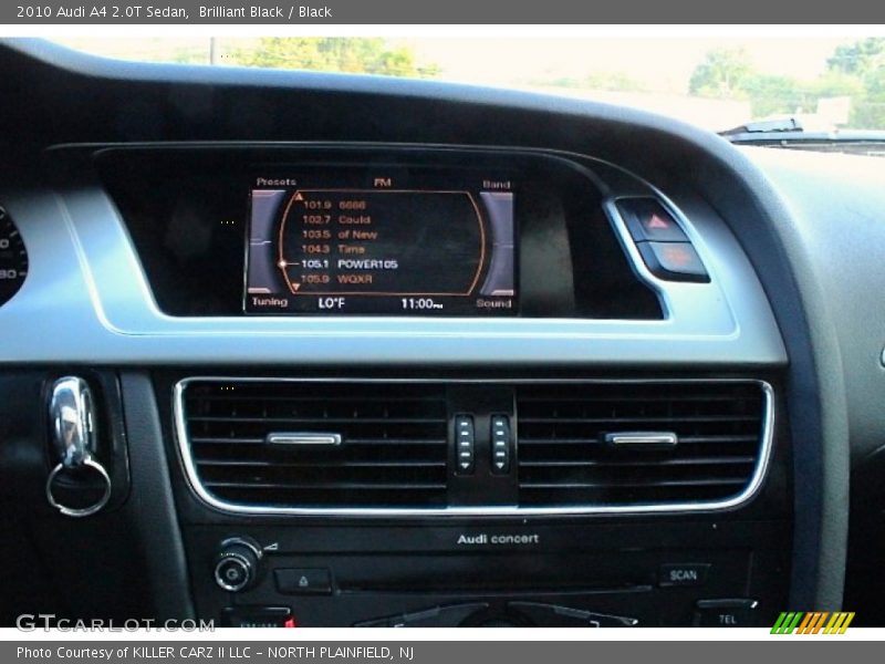 Brilliant Black / Black 2010 Audi A4 2.0T Sedan