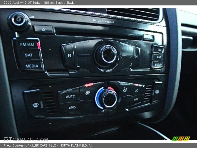 Brilliant Black / Black 2010 Audi A4 2.0T Sedan