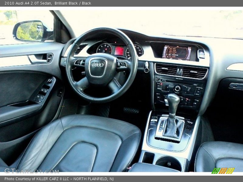 Brilliant Black / Black 2010 Audi A4 2.0T Sedan