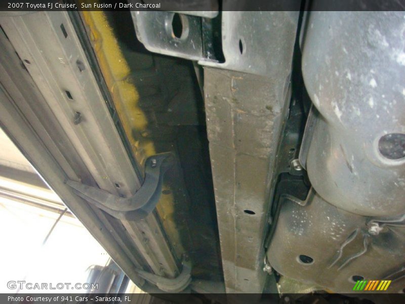 Sun Fusion / Dark Charcoal 2007 Toyota FJ Cruiser