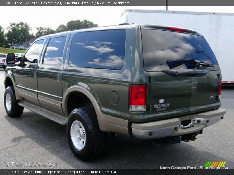 Chestnut Metallic / Medium Parchment 2001 Ford Excursion Limited 4x4