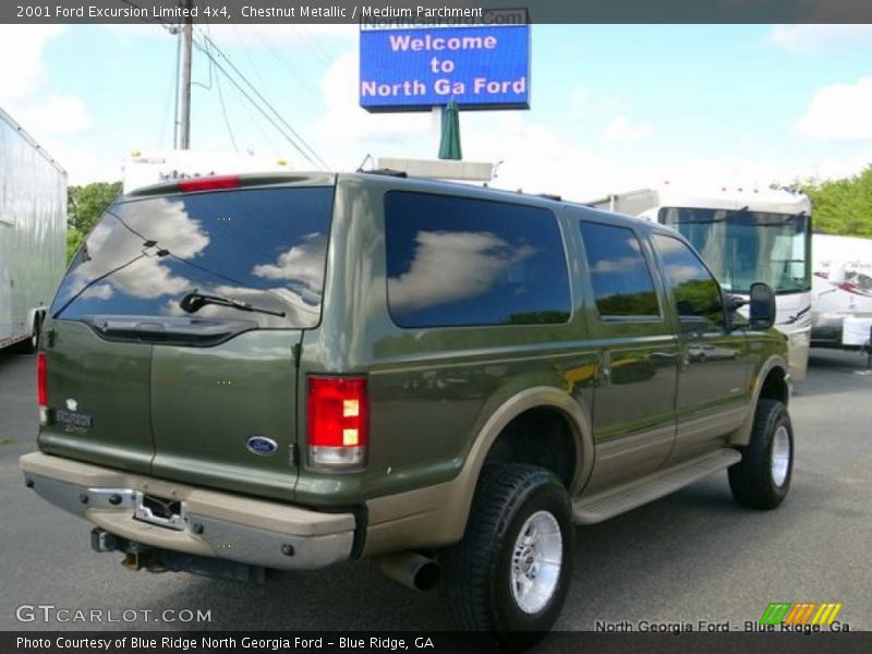Chestnut Metallic / Medium Parchment 2001 Ford Excursion Limited 4x4