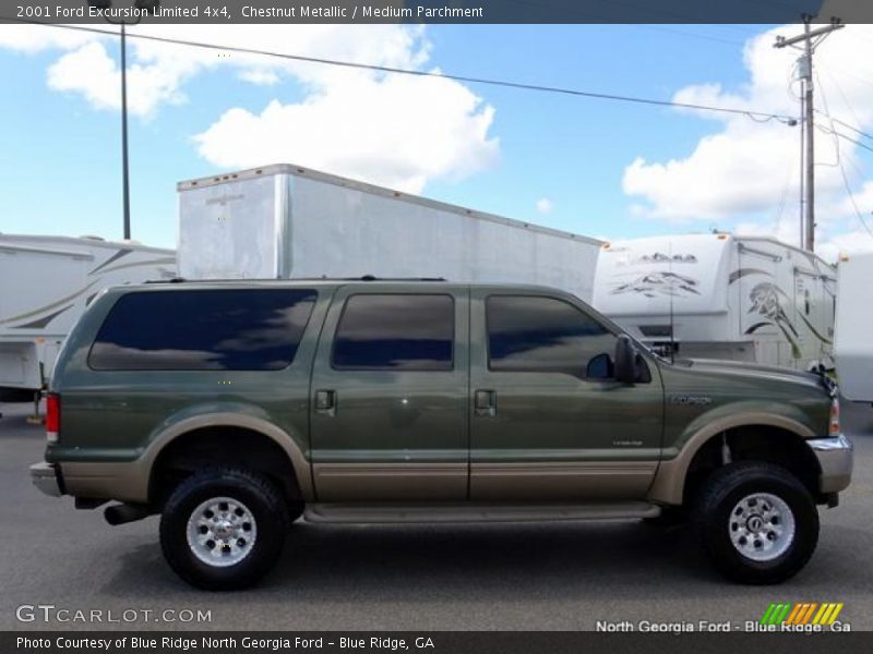 Chestnut Metallic / Medium Parchment 2001 Ford Excursion Limited 4x4
