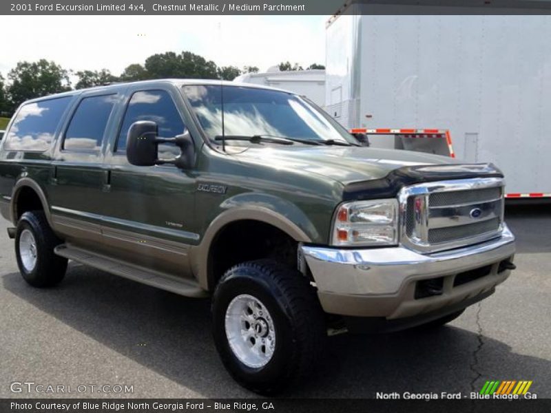 Chestnut Metallic / Medium Parchment 2001 Ford Excursion Limited 4x4
