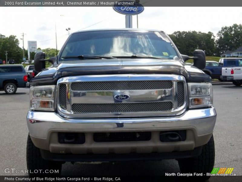 Chestnut Metallic / Medium Parchment 2001 Ford Excursion Limited 4x4