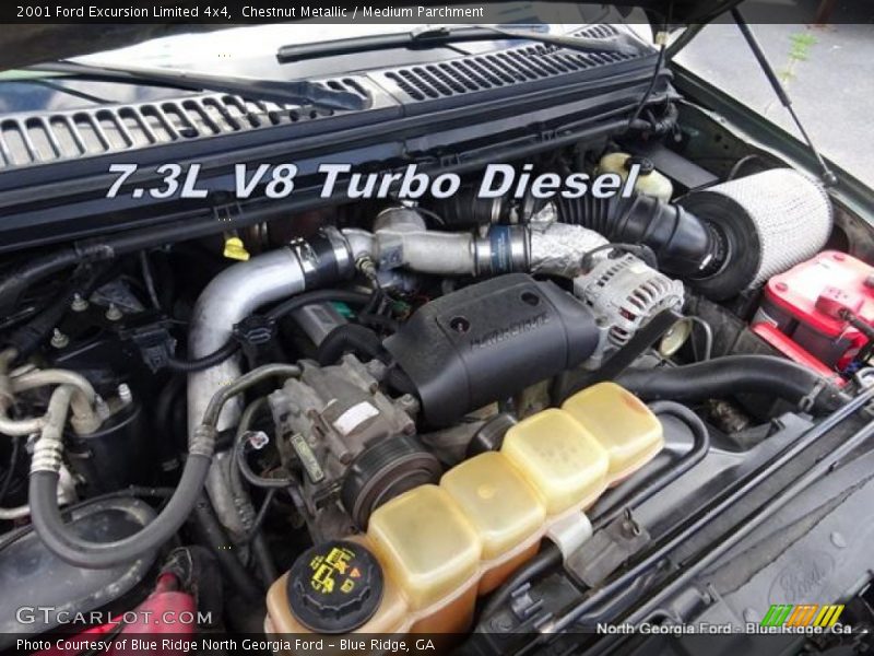 Chestnut Metallic / Medium Parchment 2001 Ford Excursion Limited 4x4