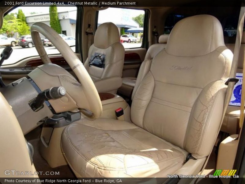 Chestnut Metallic / Medium Parchment 2001 Ford Excursion Limited 4x4