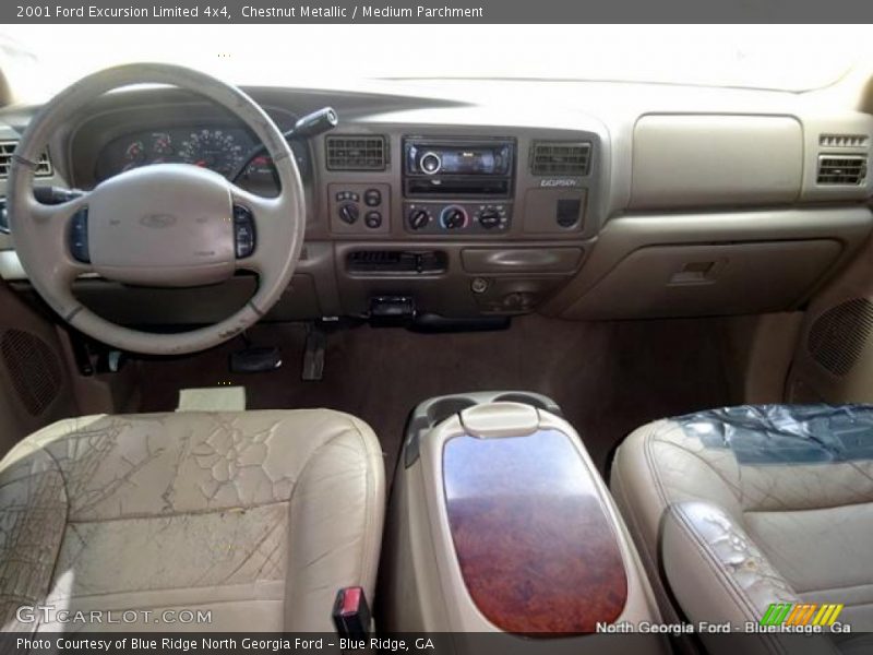 Chestnut Metallic / Medium Parchment 2001 Ford Excursion Limited 4x4