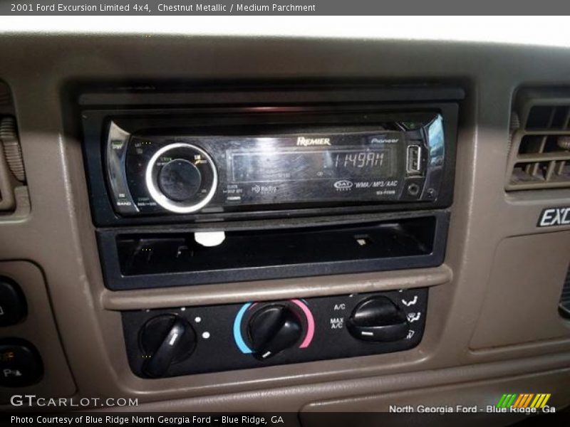 Chestnut Metallic / Medium Parchment 2001 Ford Excursion Limited 4x4