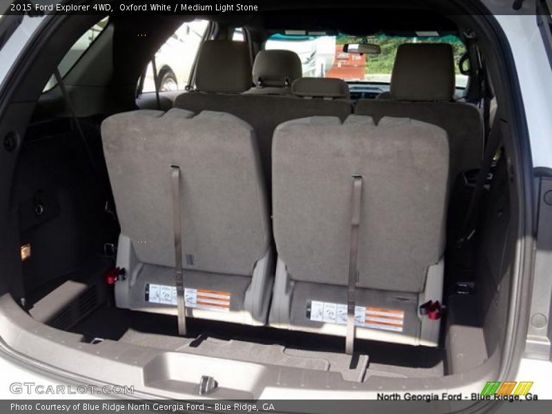 Oxford White / Medium Light Stone 2015 Ford Explorer 4WD