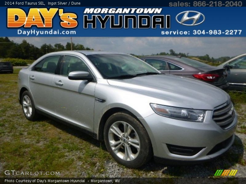 Ingot Silver / Dune 2014 Ford Taurus SEL