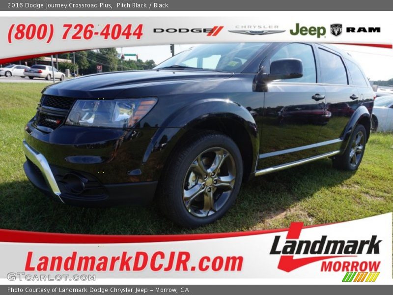 Pitch Black / Black 2016 Dodge Journey Crossroad Plus