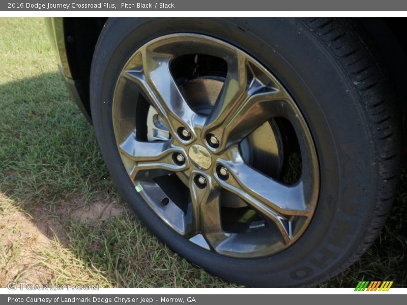 Pitch Black / Black 2016 Dodge Journey Crossroad Plus
