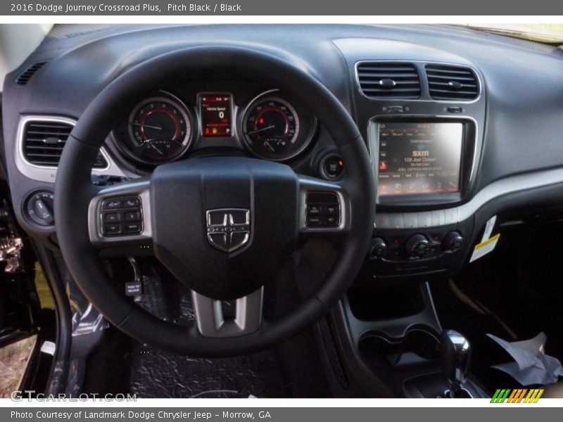 Pitch Black / Black 2016 Dodge Journey Crossroad Plus