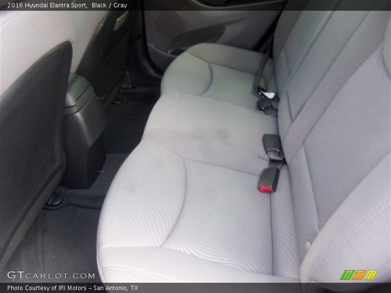 Black / Gray 2016 Hyundai Elantra Sport