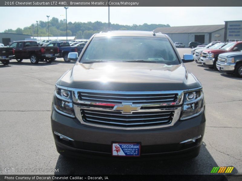 Brownstone Metallic / Cocoa/Mahogany 2016 Chevrolet Suburban LTZ 4WD