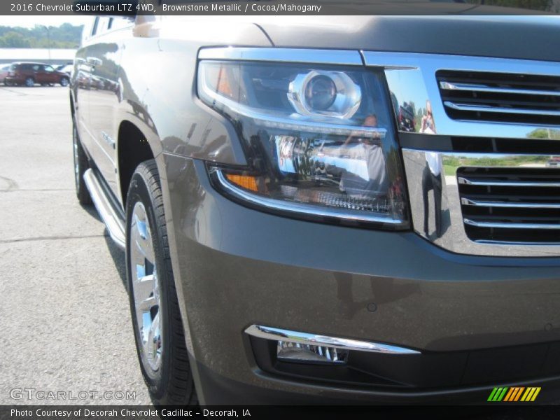 Brownstone Metallic / Cocoa/Mahogany 2016 Chevrolet Suburban LTZ 4WD