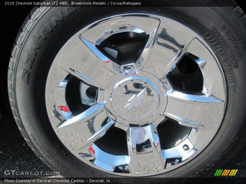 Brownstone Metallic / Cocoa/Mahogany 2016 Chevrolet Suburban LTZ 4WD