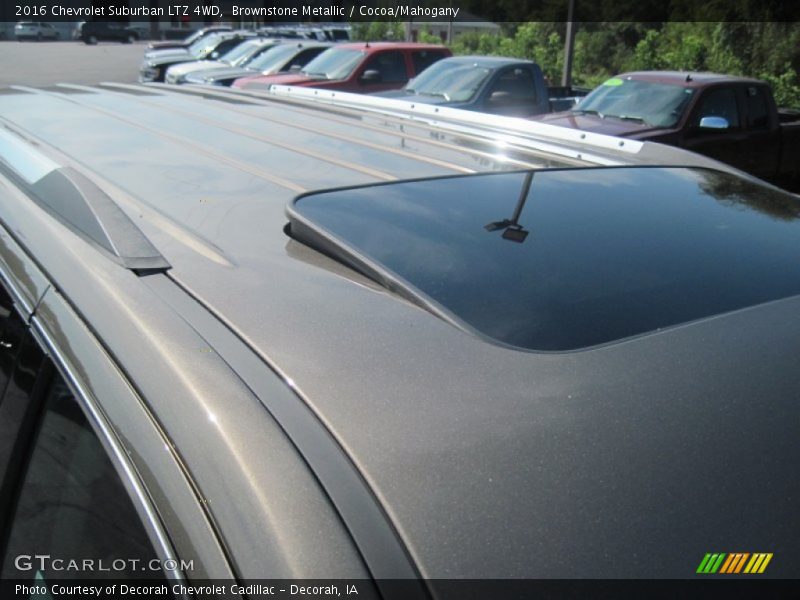 Brownstone Metallic / Cocoa/Mahogany 2016 Chevrolet Suburban LTZ 4WD