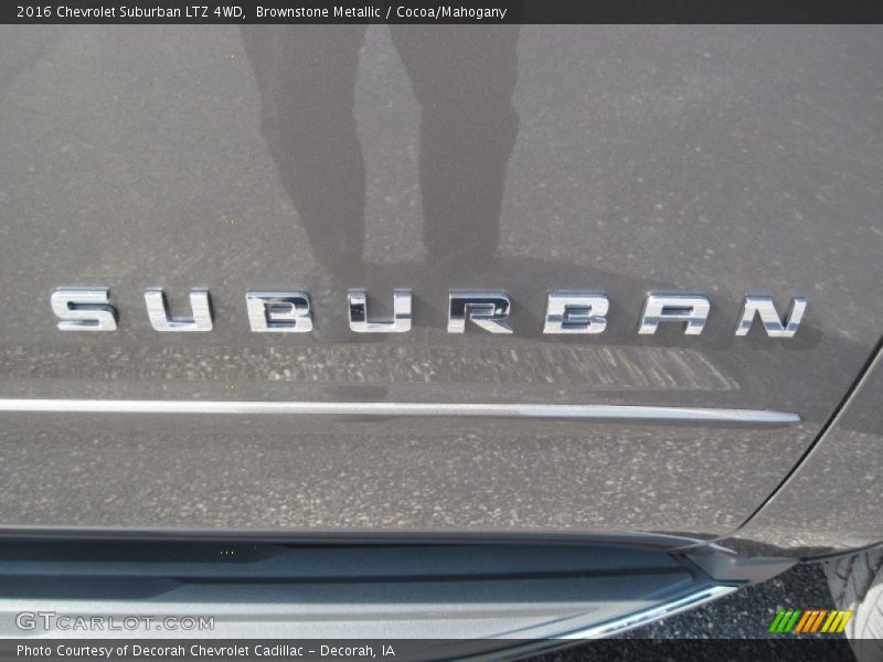 Brownstone Metallic / Cocoa/Mahogany 2016 Chevrolet Suburban LTZ 4WD