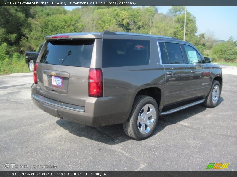 Brownstone Metallic / Cocoa/Mahogany 2016 Chevrolet Suburban LTZ 4WD