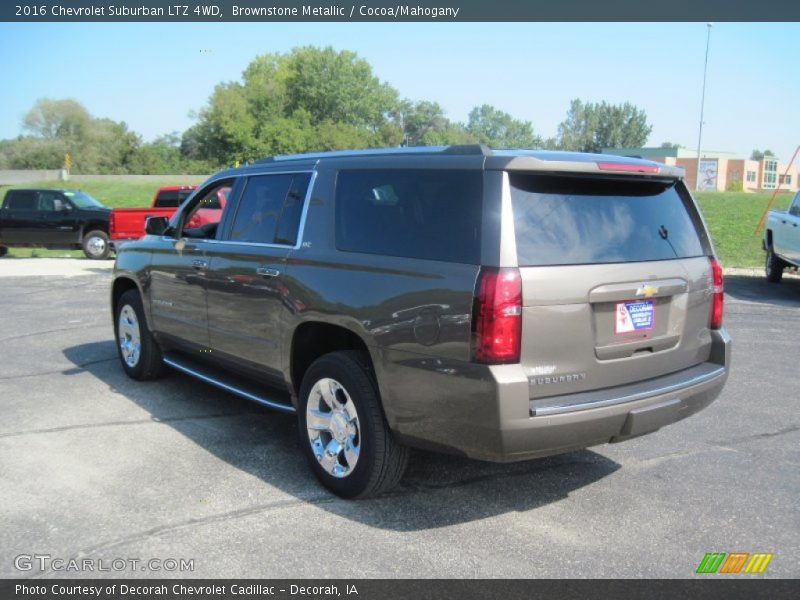 Brownstone Metallic / Cocoa/Mahogany 2016 Chevrolet Suburban LTZ 4WD