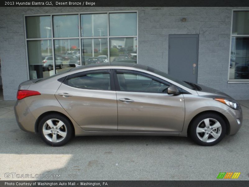 Desert Bronze / Beige 2013 Hyundai Elantra GLS
